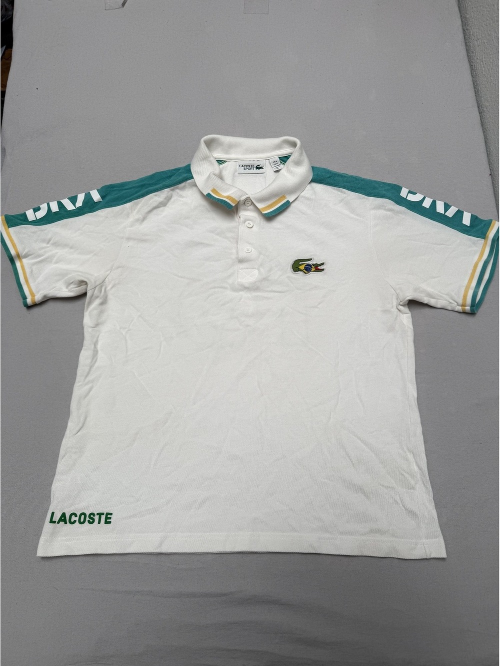 Brazil Rio 2016 Summer Olympics Lacoste Sport Polo XL / FR 6